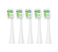 Lot de 5 ou 10 têtes brosse rechange, compatibles avec la à dents électrique AquaSonic Black Series Vibe Pro(5 pcs WT)