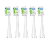 Lot de 5 ou 10 têtes brosse rechange, compatibles avec la à dents électrique AquaSonic Black Series Vibe Pro Duo(5 pcs WT)