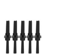 Lot de 5 outils de fendage de pierre 125 x 12 mm en acier pour béton, granit, marbre, cale manuelle avec design résistant à l'usure pour la construction et l'utilisation en carrière