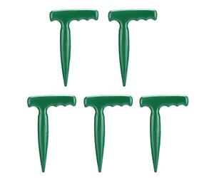 Lot de 5 Outils de Jardin manuels en Plastique pour Creuser des Trous et repiquer Les semis