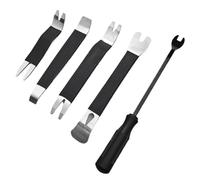 Lot de 5 outils de levier universels robustes et anti-rayures pour l'autoradio et le tableau de bord de voiture