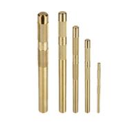 Lot de 5 outils de poinçonnage en laiton 67003-mai pour les tâches d'entretien de voiture comprenant 1/4", 3/8", 1/2", 5/8", 3/4"