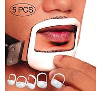 Lot de 5 outils de rasage pour barbe, peigne, bouc