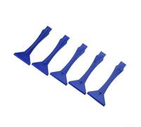 Lot de 5 outils d'ouverture de téléphone à double extrémité Spudger Kit de réparation pour démontage de smartphone, levier en plastique avec poignée bleu clair, 117 x 46 mm
