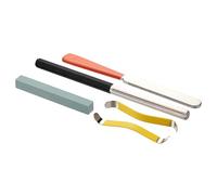 Lot de 5 outils essentiels d'entretien des frettes avec texture distributeur de lime pour une utilisation fluide Outil de ponçage