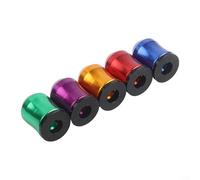 Lot de 5 outils magnétiseurs et démagnétiseurs pour embouts hexagonaux de 6,35 mm, en alliage d'aluminium pour perceuses électriques et pilotes manuels, magnétisme puissant