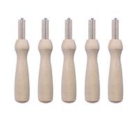 Lot de 5 outils professionnels en feutre de laine pour manche en bois et patchwork