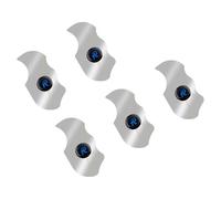Lot de 5 outils professionnels super fins en métal avec échelle de précision pour smartphone, tablette, ordinateur portable, démontage en acier inoxydable pour appareils électroniques