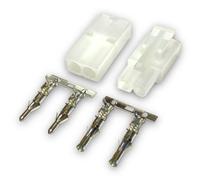 Lot de 5 Paires de 10 connecteurs en Nylon Japonais de qualité supérieure 13,5 mm Femelle 13,5 mm 10 A Broches à sertir pour Batterie Lipo Compatible avec BigTamiya LED Car RC Modelbau