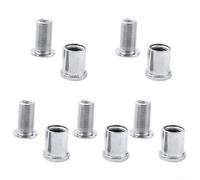 Lot de 5 paires de boulons de pédalier en acier pour plateaux, vis de manivelle simples et doubles à triple vitesse (A)