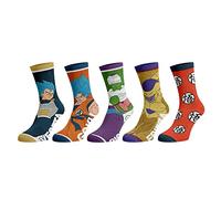 Lot de 5 paires de chaussettes avec logo Dragonball Z