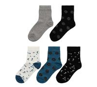 Lot de 5 paires de chaussettes bébé fille Lenz Multicolore 19/22