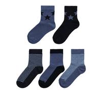 Lot de 5 paires de chaussettes enfant Lenz Bleu 31/34