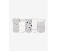 Lot de 5 paires de chaussettes koala bébé assorties 18/19