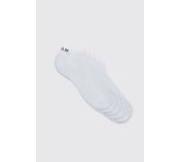 Lot de 5 paires de chaussettes - MAN homme - blanc - ONE SIZE, blanc