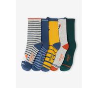 Lot de 5 paires de chaussettes monstres garçon assorties 35/38