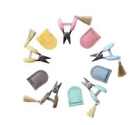 Lot de 5 paires de ciseaux de sécurité pour enfants - Pointe émoussée et à ressort assistés pour les travaux manuels scolaires, certifiés EN71 (multicolore)