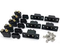 Lot de 5 paires de connecteurs mâles femelles durables mâles à monter XT90E-M+XT90 pour multicopter modèle RC