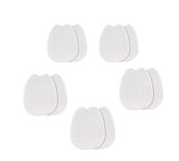 Lot de 5 paires de coussinets de langue en feutre pour homme et femme