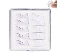 Lot de 5 paires de coussinets de levage de cils en silicone en forme de nœud, fournitures de levage de cils, tiges de permanente autocollantes, outil de maquillage pour femme