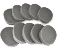Lot de 5 paires de coussinets pour casque 3M Worktunes Tactical 100/300/500 Work Tunes Connect Swat Tac Peltor X1A-X5A Comtac Series Protac Series Casque Cache-oreilles en mousse (type uni)
