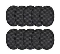 Lot de 5 paires de coussinets pour casque 3M Worktunes Tactical 100/300/500 Work Tunes Connect Swat Tac Peltor X1A-X5A Comtac Series Protac Series Casque en mousse (tissu maille)