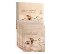 Lot de 5 paires de masques pour les yeux, patchs au collagène pour les yeux gonflés et les cernes, complexe peptidique et vitamine C, collagène revitalisant sous les yeux pour peaux sensibles (1