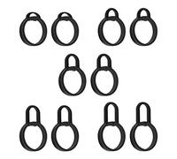 Lot de 5 paires d'embouts en silicone pour écouteurs Sony LinkBuds WF-L900 - Embouts antidérapants - Accessoires XS S M L XL - 5 tailles - Noir