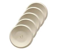 Lot de 5 paniers de fermentation ronds pour 1 kg en forme de pain 23 cm