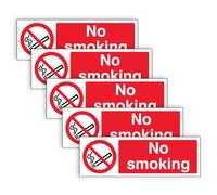 Lot de 5 panneaux de sécurité en vinyle autocollant « Caution Mind the Step » - Très visible et durable - 300 mm x 100 mm