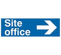 Lot de 5 panneaux Site OfficeArrow face à la droite - 300 x 100 mm - L31