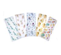 Lot de 5 paquets de glace réutilisables Blocs de congélation fins et durables pour sacs à déjeuner, boîtes isothermes, paniers de pique-nique