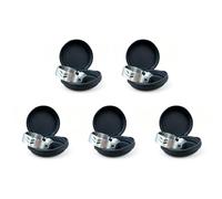 Lot de 5 pare-brises pour réchaud de camping en acier inoxydable SOTO-310 BRS-3000T - Anneaux coupe-vent ultra légers (poêles non inclus)