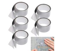 Lot de 5 patchs de réparation d'écran de fenêtre, ruban en filet de rechange pour écran - Rustine de réparation solide pour écrans | pour chambre à coucher, patio, maison et intérieur, extérieur