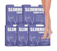Lot de 5 patchs en cellulite pour jambes d'absinthe, ruban adhésif transparent invisible pour le corps, sculptant de belles jambes, contre la cellulite, bande de peau pour la peau flasque