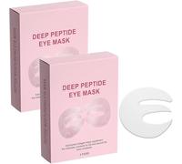 Lot de 5 patchs sous les yeux au collagène au peptide profond, pour les cernes et les yeux gonflés, convient pour les zones sous les yeux, les paupières, les sourcils, les pattes d'oie et les poches