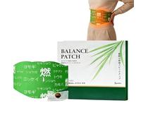 Lot de 5 patchs ventraux avec formule chauffante aux herbes, pour soutien de l'abdomen, patch d'équilibre énergétique naturel, autocollant et confortable pour homme et femme,