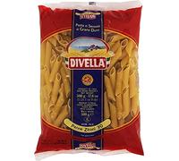 Lot de 10 pâtes Divella 100 % italiennes N° 30 Penne Zitoni 500 g