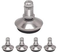 Lot de 5 patins de rechange pour chaise de bureau, tige fixe de 11 mm, antidérapants, profil bas, pour la maison, le bureau et l'industrie
