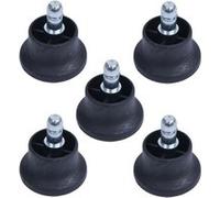 Lot de 5 patins de sol HWC-K72 Ø 11mm noir
