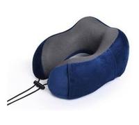 Lot de 5 PCS Coussin de Voyage Qumox Oreiller de Voyage bleu foncé , Oreiller Cervical Memoire Forme Coussin Tour de Cou pour Avion, Voiture, Train, Bureau Bleu G