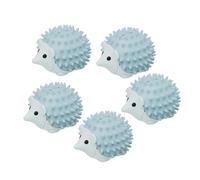 Lot de 5 peignes de massage en forme de hérisson - Grattoirs en plastomère faciles à installer - Jouet pour chat vert et jaune