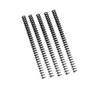 Lot de 5 peignes de reliure à 30 trous pour carnet de notes rechargeables, 12 mm, 30 anneaux, outils d'étudiant