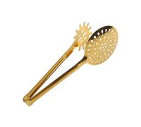 Lot de 5 pelles à frire en acier inoxydable, pinces steak multifonctions, crêpes, pizzas frites, poisson, spatule, pain, outil cuisine(5PCS C)