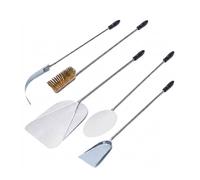 Lot de 5 pelles à pizza, Kit pelle à pizza pour four - accessoires four à pizza