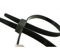 Lot de 5 pièces - Attache zippée jetable - Menottes double Flex - Survie