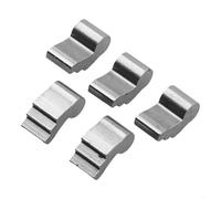 Lot de 5 pièces de rechange en acier inoxydable pour moyeu de roue de vélo compatibles avec Fulcrum F0 F1 F3 F5 XL Plusieurs tailles Argenté
