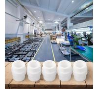 Lot de 5 pièces de rechange professionnelles MB 24 MIG 250 A en céramique compatibles avec chalumeau de soudage Binzel-Abicor