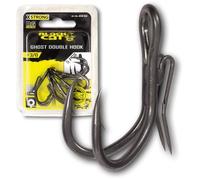 Lot de 5 pièces d'hameçons double crochet Black Cat Ghost DG DG coatin