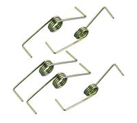 Lot de 5 pièces Sourcing map Ressort de tension en métal Bronze Ton Acier Ressort de compression Sécateur Accessoires Outil Cric Poignée hydraulique Épaississement Ressort de torsion Pièces de